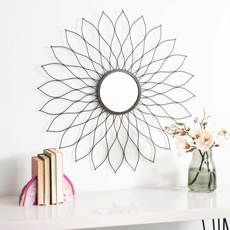 SAFAVIEH Ravin Sunburst Mirror - Champagne MRR1031A